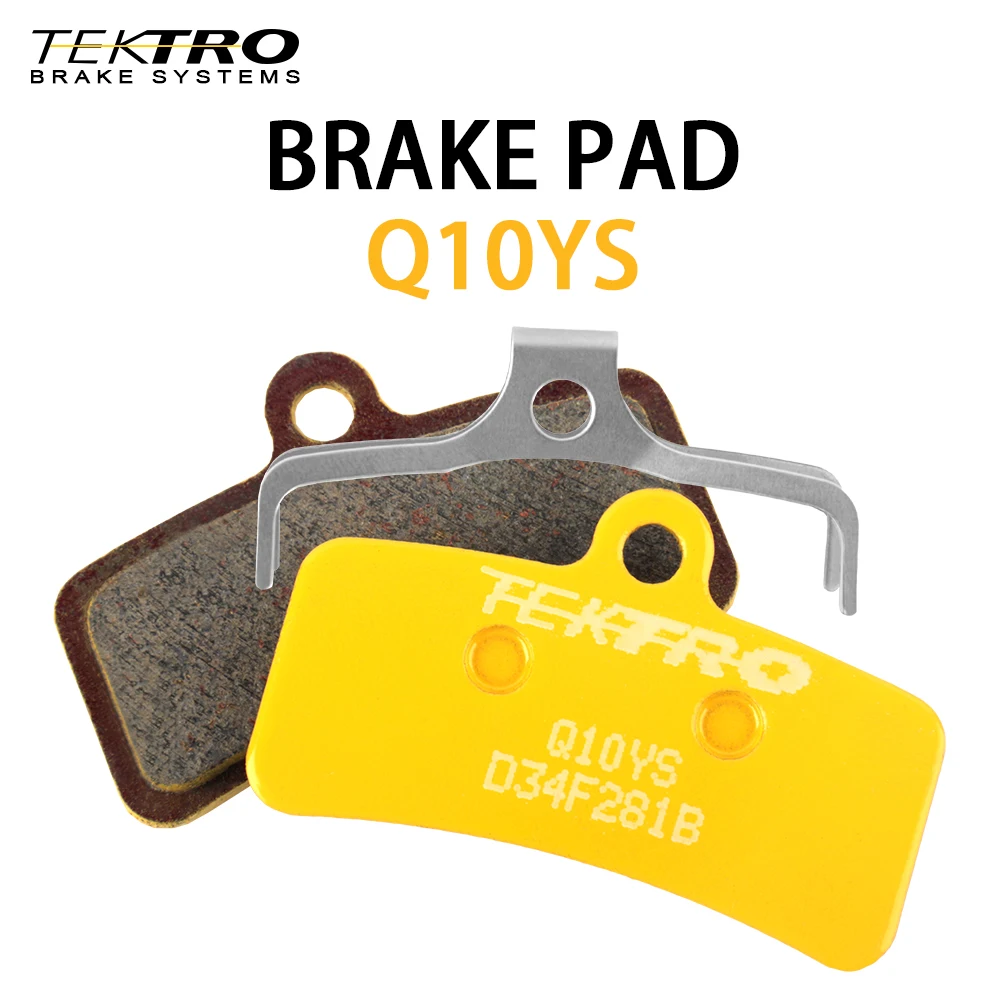 Tektro Q10YS MTB Hydraulic Disc Brake Pads 4 Pistons Mountain Bike Brakes Pad Bicycle Caliper Pad Cycling Parts