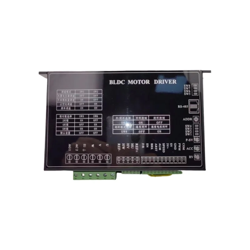 

BLD750H 310 В бесщеточный драйвер двигателя постоянного тока 8 А 750 Вт с RS485 0-20000 об/мин