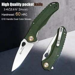 Sandvik Steel Practical Pocket knife,Field Survival Outdoor Camping Fishing Knife,EDC tool knife collection folding knife