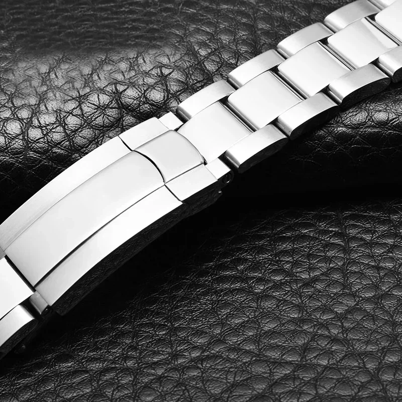 Watchbands For Rolex Oyster Perpetual Datejust DAYTONA SUBMARINER Luxury Men Watch Strap Stainless 904 Steel Bracelet 20mm 21mm