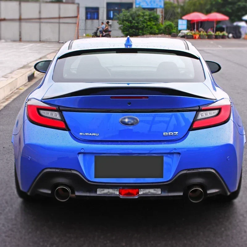 New! BRZ Spoiler for Toyota GR86 Tail Fin Scion FR-S ZN8 ZC8 Car Rear Roof Wing 2022 23 24 ABS Plastic Accessorie