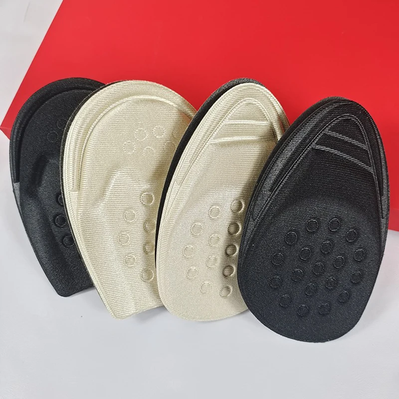 Half Insoles for Shoes Inserts Forefoot Insert Non-slip Sole Cushion Reduce Shoe Size Filler High Heels Pain Relief Shoe Pads