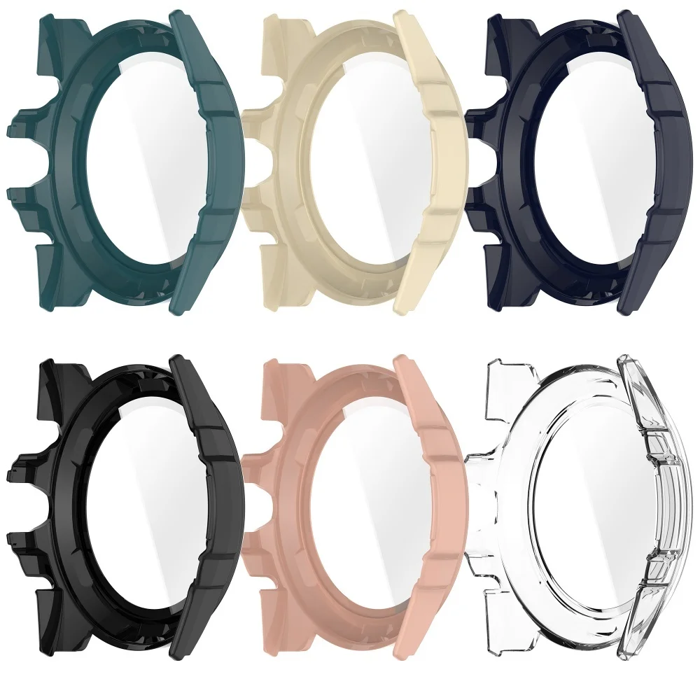 

Hard PC Case for Ticwatch Atlas Watch Cover with Glass Full Cover Screen Protector Bumper Case Protective Shell