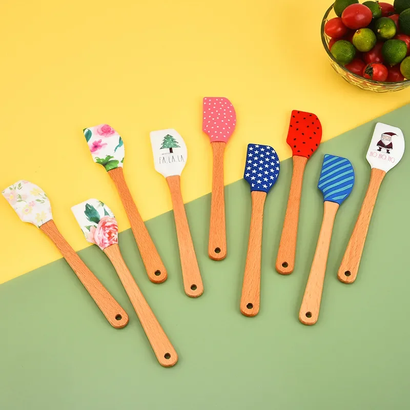 

Mini Silicone Spatula Cake Cream Spatula Split Butter Spatula Cake Decoration Tool Baking Accessories Kitchen Accessories