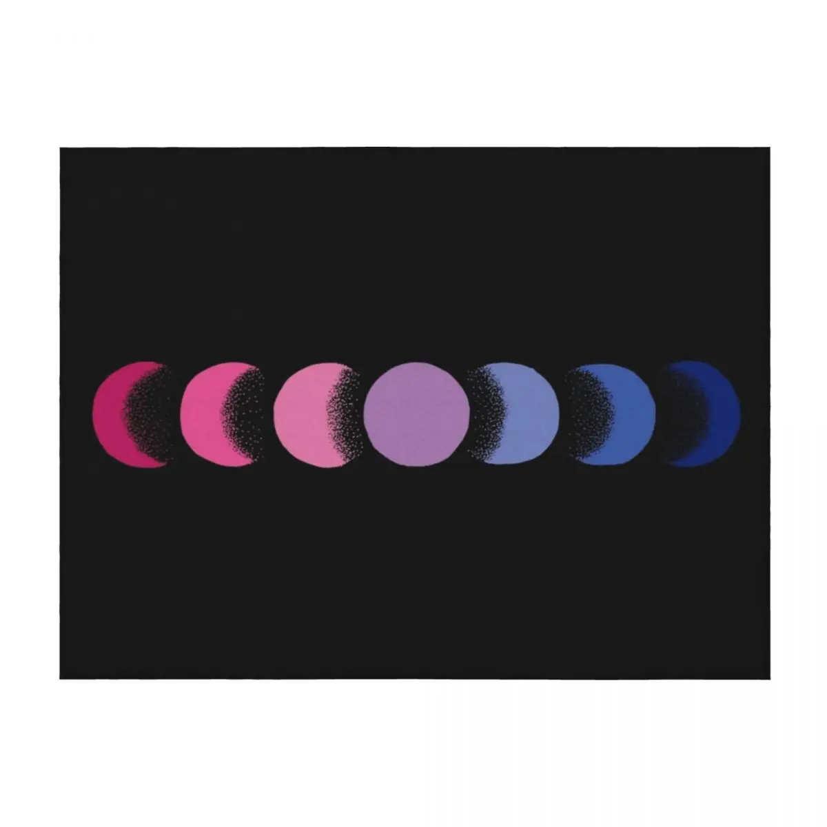 

bisexual moon phases Throw Blanket blankets and throws Blankets Sofas Of Decoration For Baby Luxury St Blankets