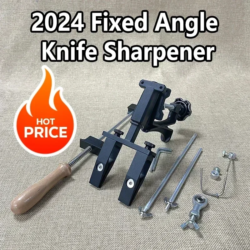 Fixed Angle Knife Sharpener Professional Sharpener for Knives Kitchen Diamond Sharpening Whetstone Grinding Tools 2024 NEW