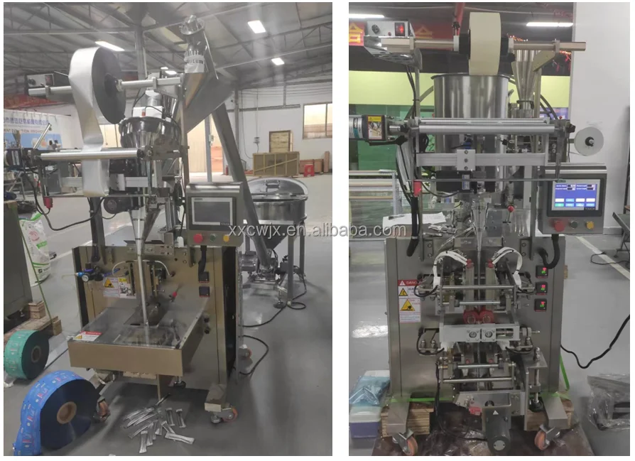 Mini macchina confezionatrice automatica per zucchero, bustine da 5 g