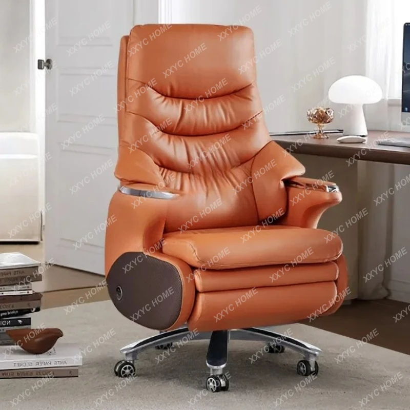 Best saller Premium Business Electric Massage Leather Boss Chair Office Can Lie Down for a Nap Comfortable edentary Home Comput