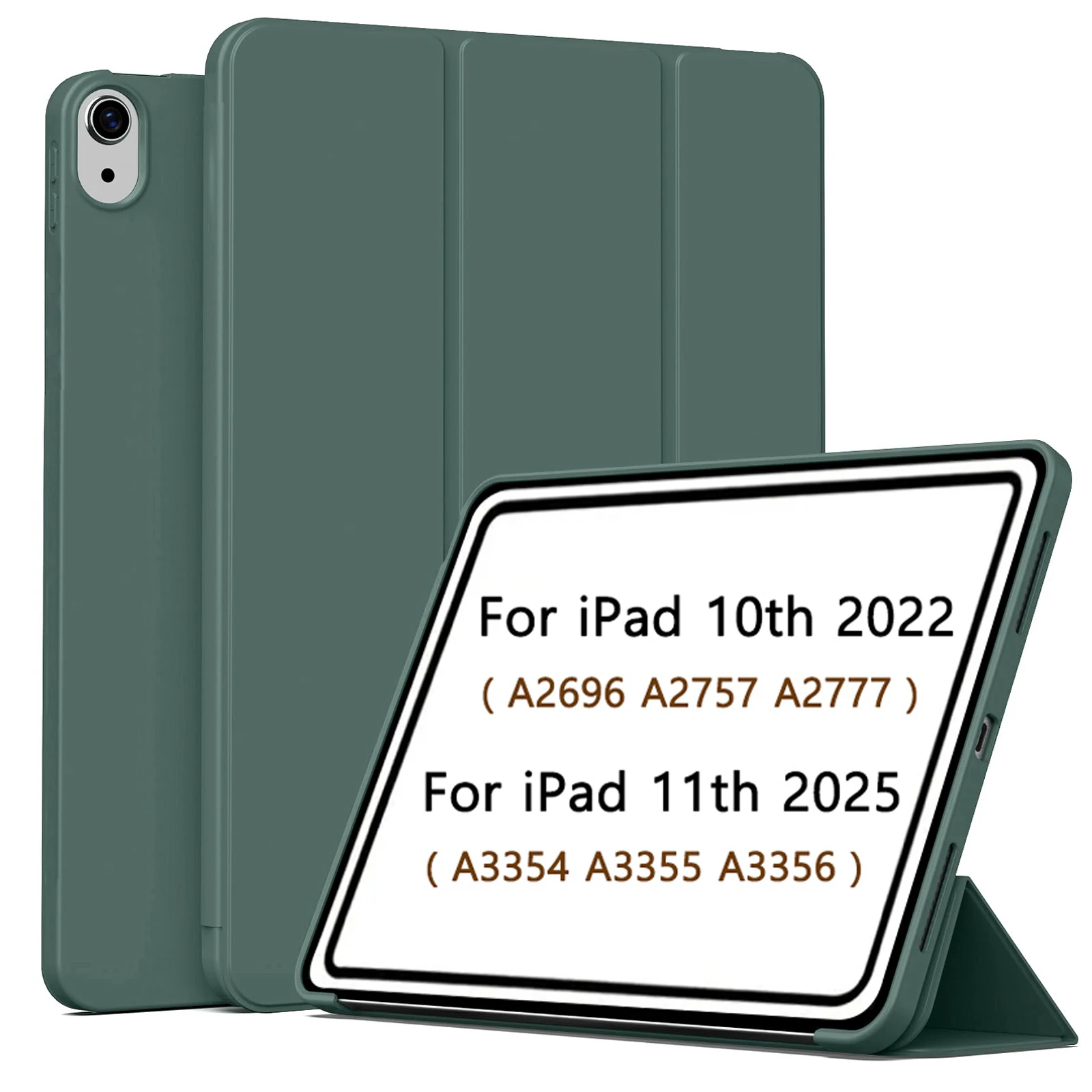 Für iPad 5 6 7 8 9 10 11 A16 5. 6th 7th 8th 9th 10th 11th Generation Magnetische Hülle für iPad 9.7 10.2 10.9 11 Flip Smart Cover – Detail 1