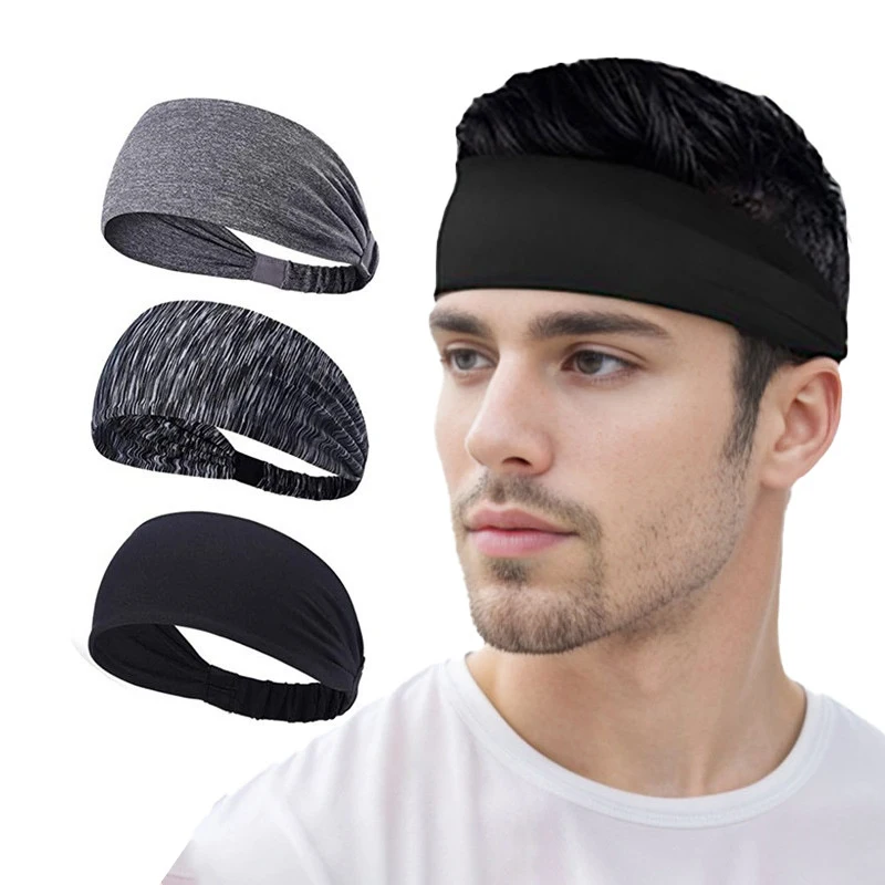 Sports Sweatband Headband Hair Band Protect Head Wear Men And Women Fitness Running