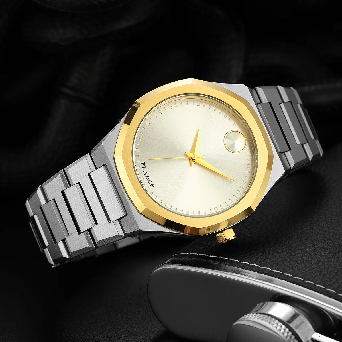 Top Luxury Brand Steel Strip Simple Men Business Watch, Leisure Timing Code, Sports Watch, Relogio Masculino