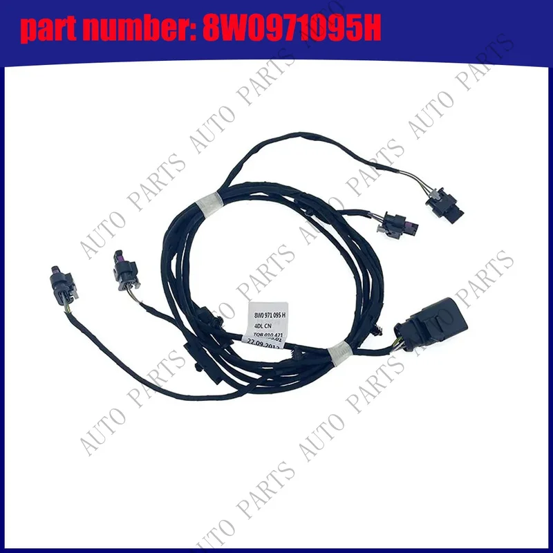 A+ 8W0971095H Front Bumper PDC Wiring Harness Loom For AUDI A4 S4 B9 8W0 971 095 H