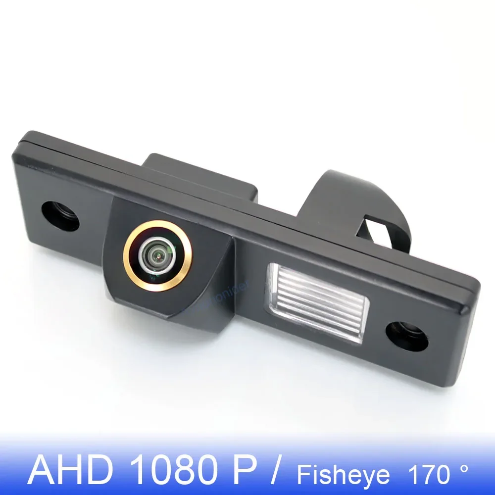 Golden FishEye Vehicle Rear View Camera For Chevy Chevrolet Lacetti Matiz Nubira Optra Spark Sonic Tosca Car Reverse AHD 1080P