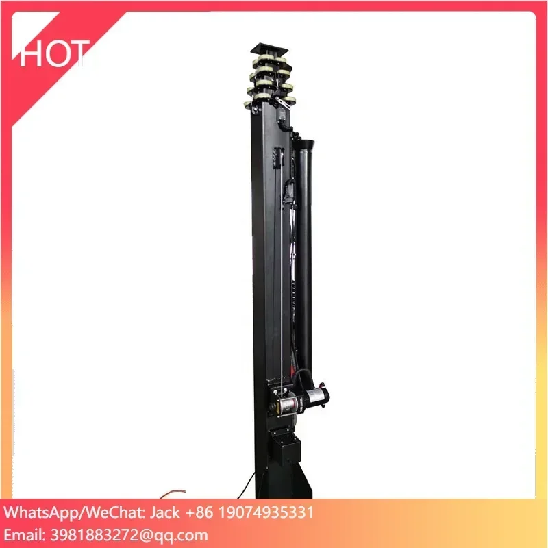 Telescopic Mast Pole Light Tower Mast
