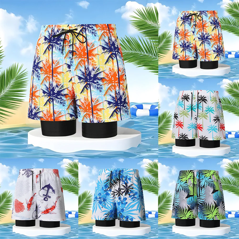 Celana Pendek Renang Nyaman Untuk Pria Pakaian Olahraga Celana Renang Pria 15 Spandex 85 Poliester Desain Fashion Bahan Ringan