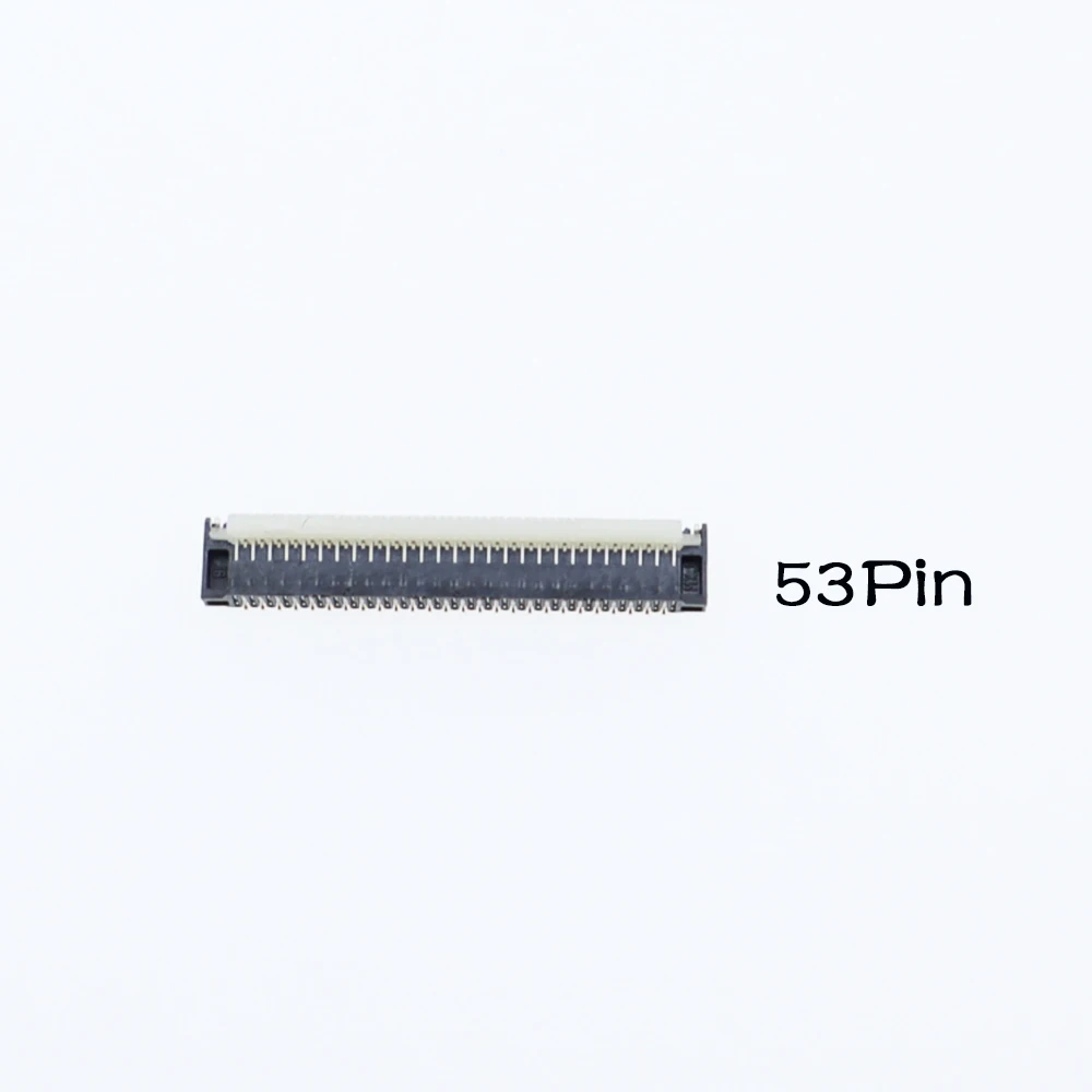 For  4Pin 21Pin 41Pin 53Pin FPC Female Socket Motherboard LCD Display Screen Flex Cable Clip Ribbon Connector For New 3DS LL XL - view 3