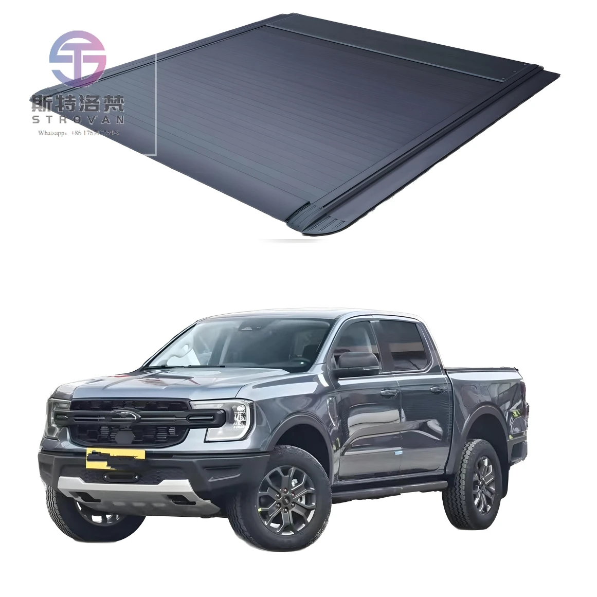 Factory Supply Hot Sale Weatherproof Pickup Truck Tonneau Cover For Ford Ranger Wildtrack