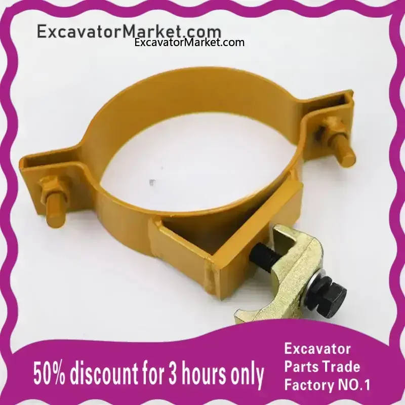 

High Quality For DOOSAN 150/220/225-5/-7/cylinder hoop clamp tubing clamp high quality excavator accessories