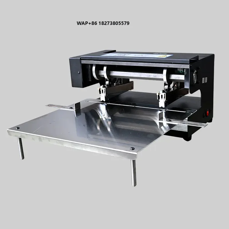 Automatic 50 sheets/min 150 times/min 24W power double head electric hollow stapler for making brochures