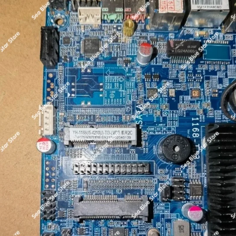 YH-1168 I5-4200U Advertising Machine All-in-one POS Machine Cashier Main Board with LVDS LPT Second-hand Disassembly Main Board