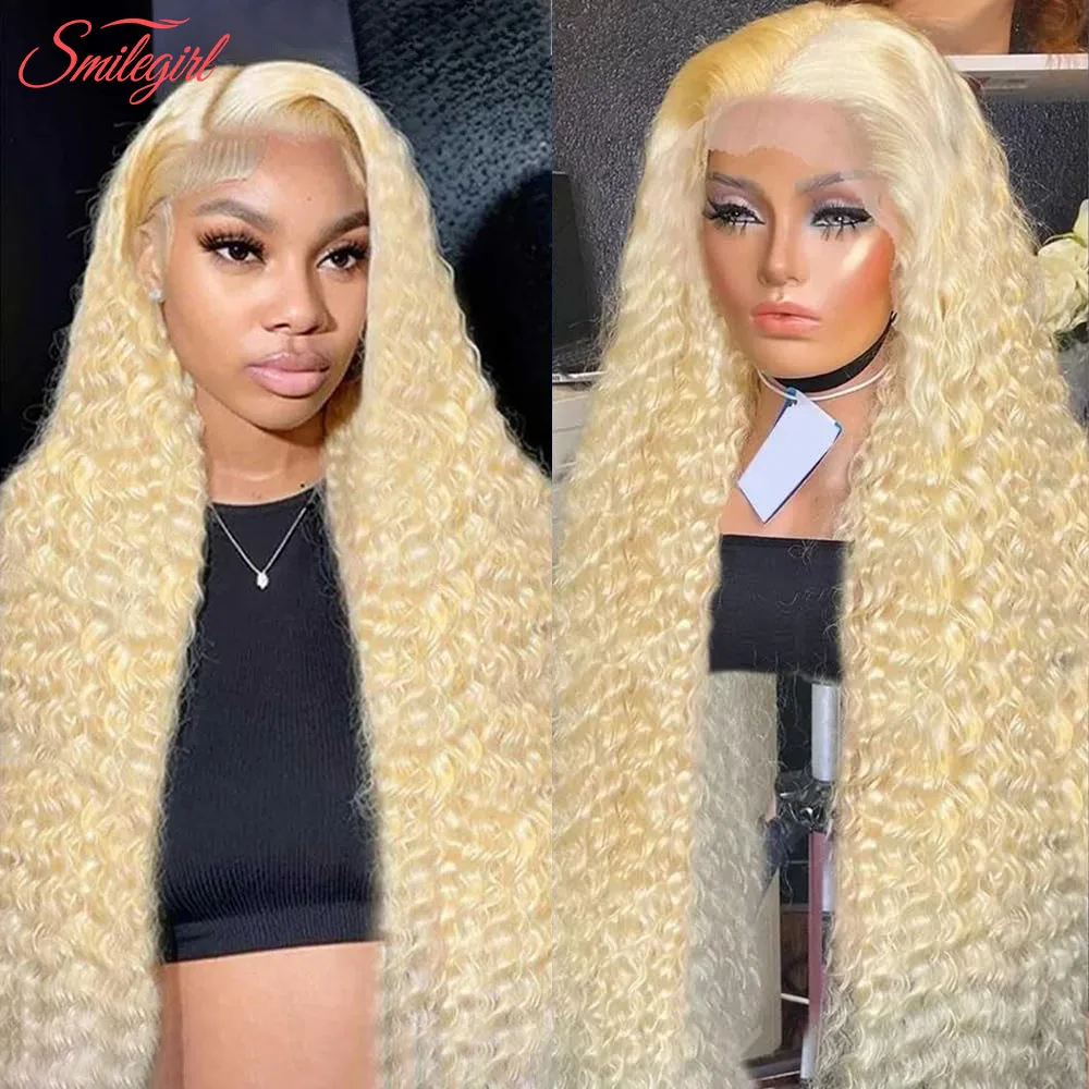 شعر مستعار موجة عميقة شعر الإنسان الدانتيل الجبهة 613 13x6 HD شفاف مجعد 200% الكثافة قبل قطعها الدانتيل شعر مستعار أمامي للنساء 30 بوصة