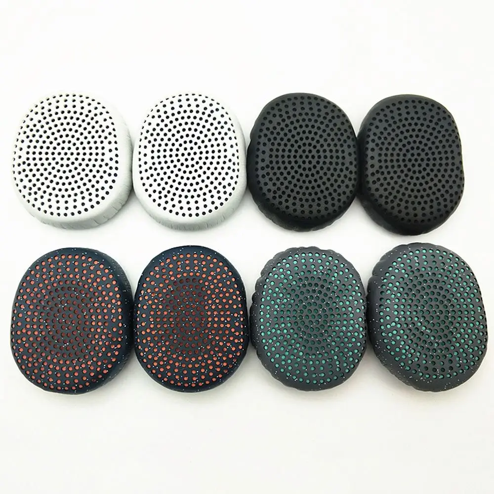 Leather Ear Pads Replacement Soft Earbuds Cover Sponge Ear Cushion for Skullcandy Riff Wireless Headphones Accessories