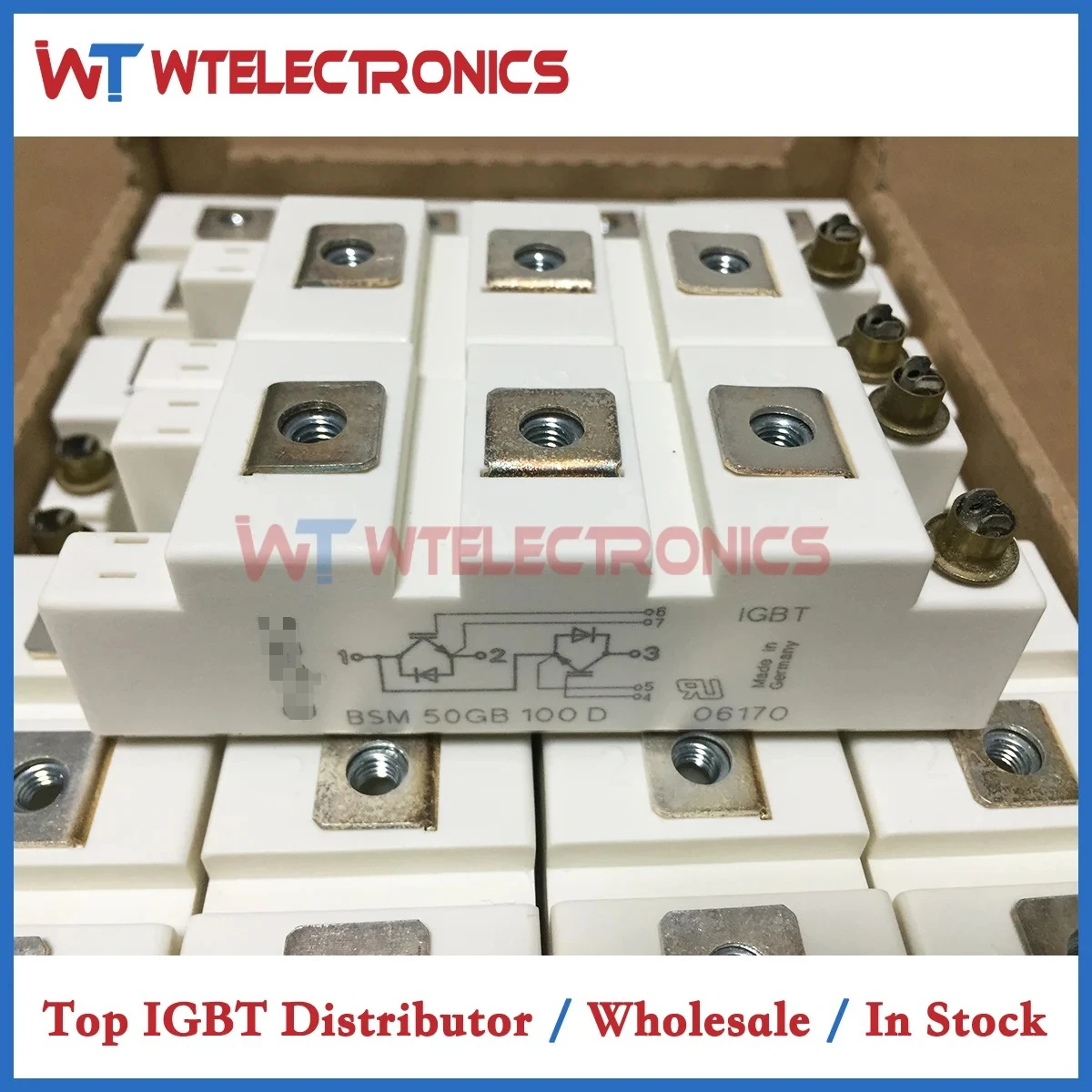 

BSM50GB100D Genuine BSM50GB100D IGBT Module