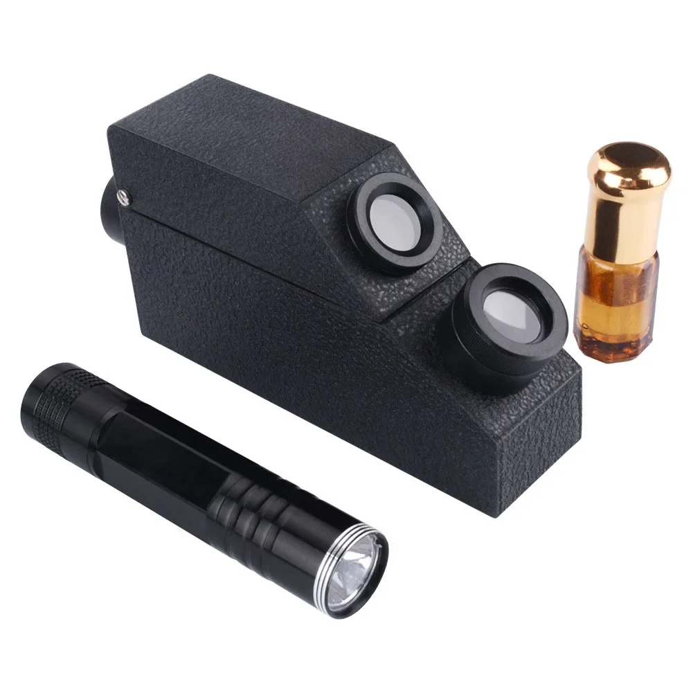 Gem Refractometer With Refractive Oil For Jewelry Gemstone Ldentification Measure Refractive Index Gems Value 1.30~1.81RI