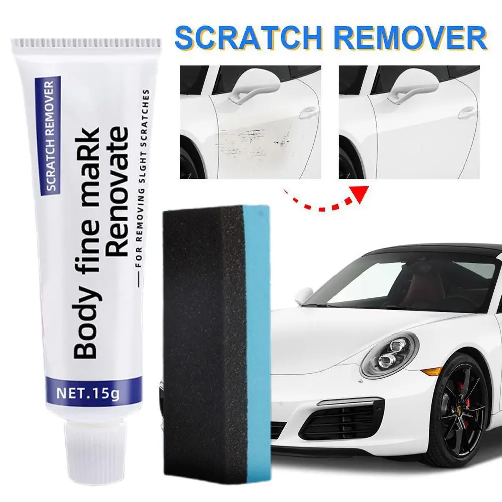 Car Scratch Remover Paint Care Tools Auto Swirl Remover Polishing Auto Wax Grinding Body Repair Scratches Scratch Compound P9O0