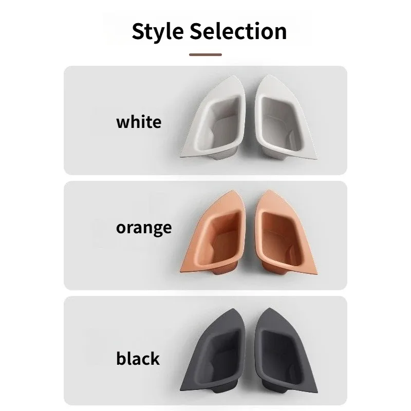 يصلح للجدار العظيم WEY Gaoshan 7/8/9 حامل الكأس الصف الثالث بطانة حماية من السيليكون المضادة للانزلاق واقية الداخلية وزارة الدفاع #6