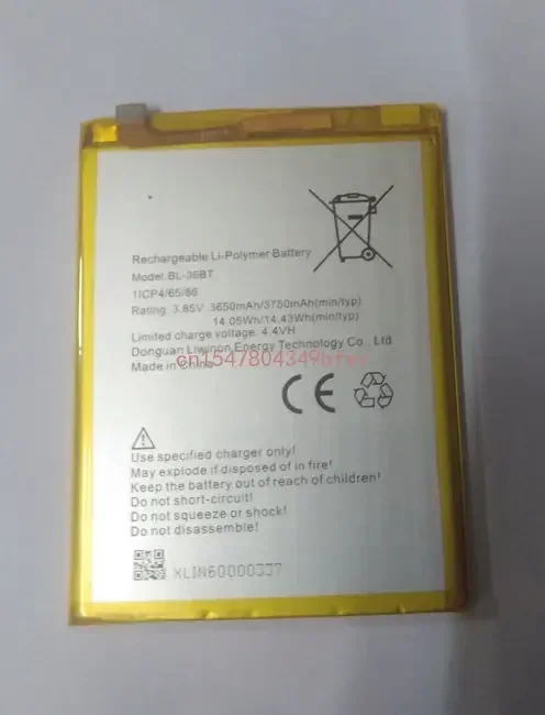 High Quality 3750mAh BL-36BT battery for TECNO BL-36BT mobile phone battery