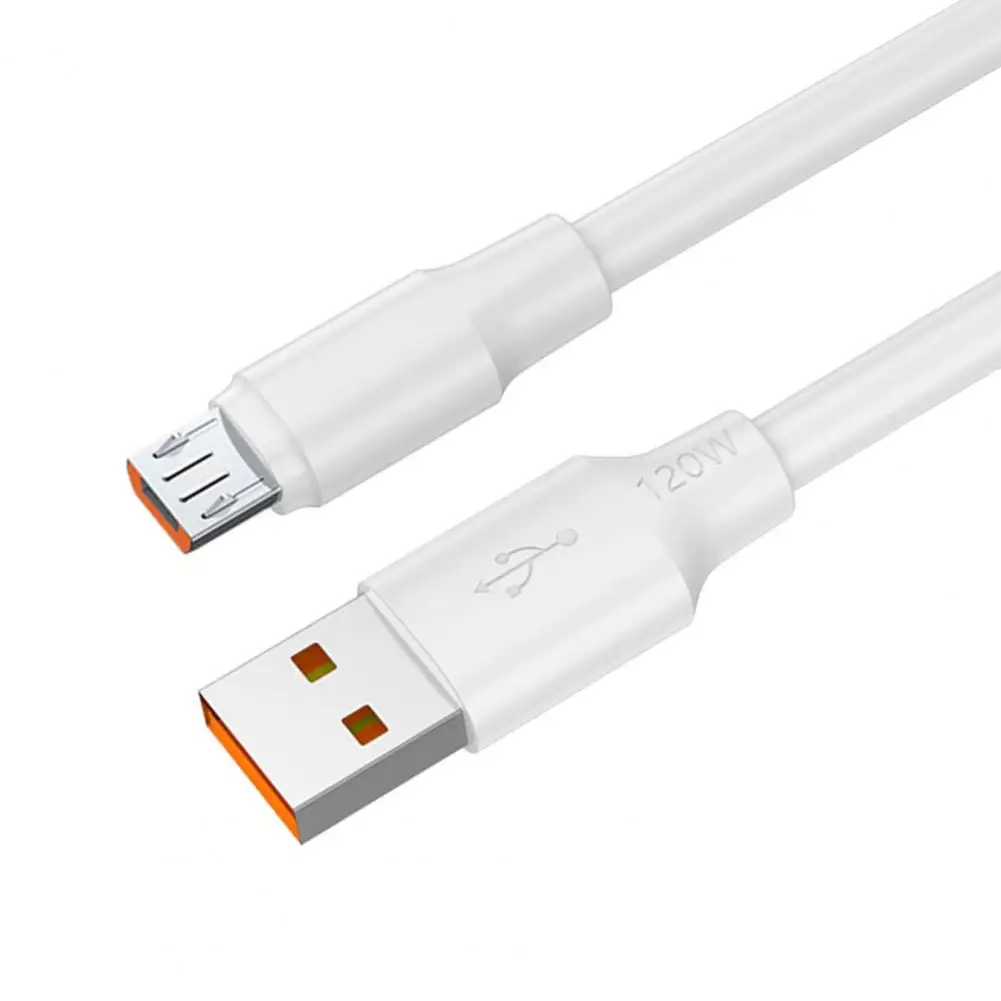 Useful Charging Cable 120W High Current Bold Micro USB Mobile Phone Charger Cable Data Cord  Data Cable Plug Play