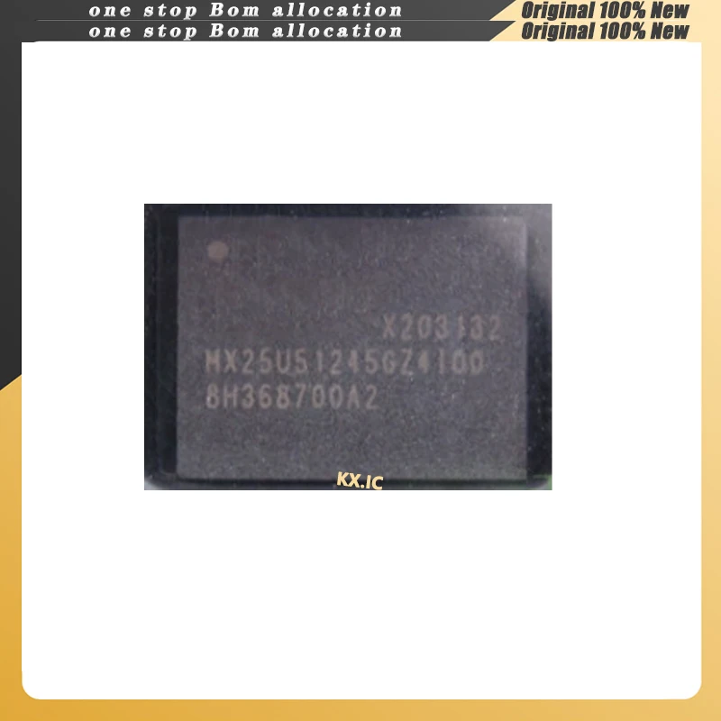 

10 шт./лот MX25U51245GZ4I00 MX25U51245GZ 25U51245G4I00 QFN в наличии новый оригинальный