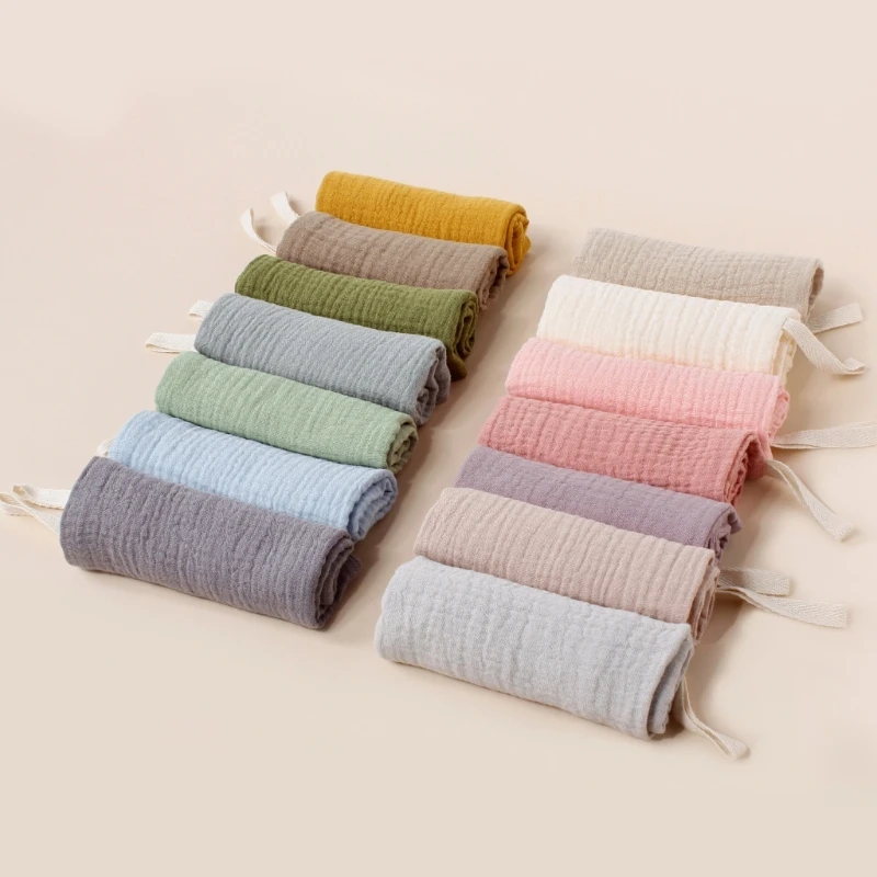 Cotton  Towel Newborn Baby Items 4 Layer Washcloths Baby Bibs Handkerchief Soft Saliva Towel  Feeding Burp Clot