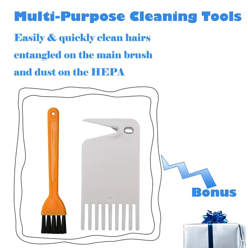 Sikat sisi utama, kain pel Filter Hepa untuk Xiaomi Mi Robot vacum-Mop 2 Lite/Pr /MJSTL/MJST1S bagian penyedot debu Robot