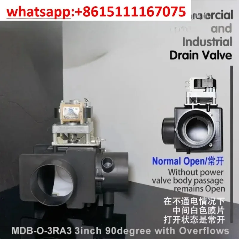 TALLEY 3 Inch Automatic Drain Valve MDB-O-3F8602602 WH-QD 6D Commercial Laundry Washer Drainage Spare Part