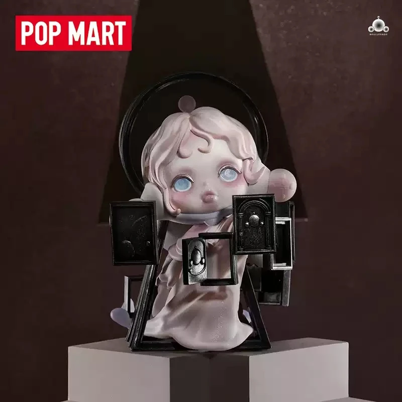 

Оригинальная коллекционная фигурка Popmart Skullpanda Door Of Advance And Retreat в слепой коробке, милая кукла-игрушка, рождественский подарок-сюрприз для девочек и коллекционеров