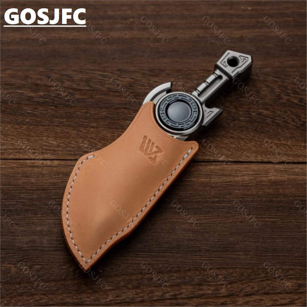 WANWU EDC Hongming Desktop EDC Metal Craft Handle Fidget Spinnner