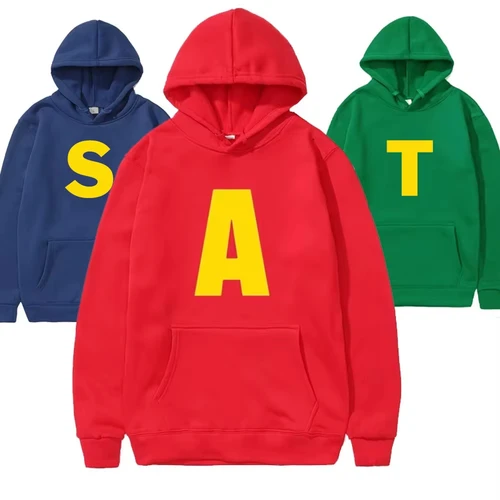 Imagen 1 del producto Alvin y los Chipmunks moda Unisex ropa deportiva Casual hombres con capucha Alvin Chipmunk disfraz de Halloween Otoño Invierno Jersey Top