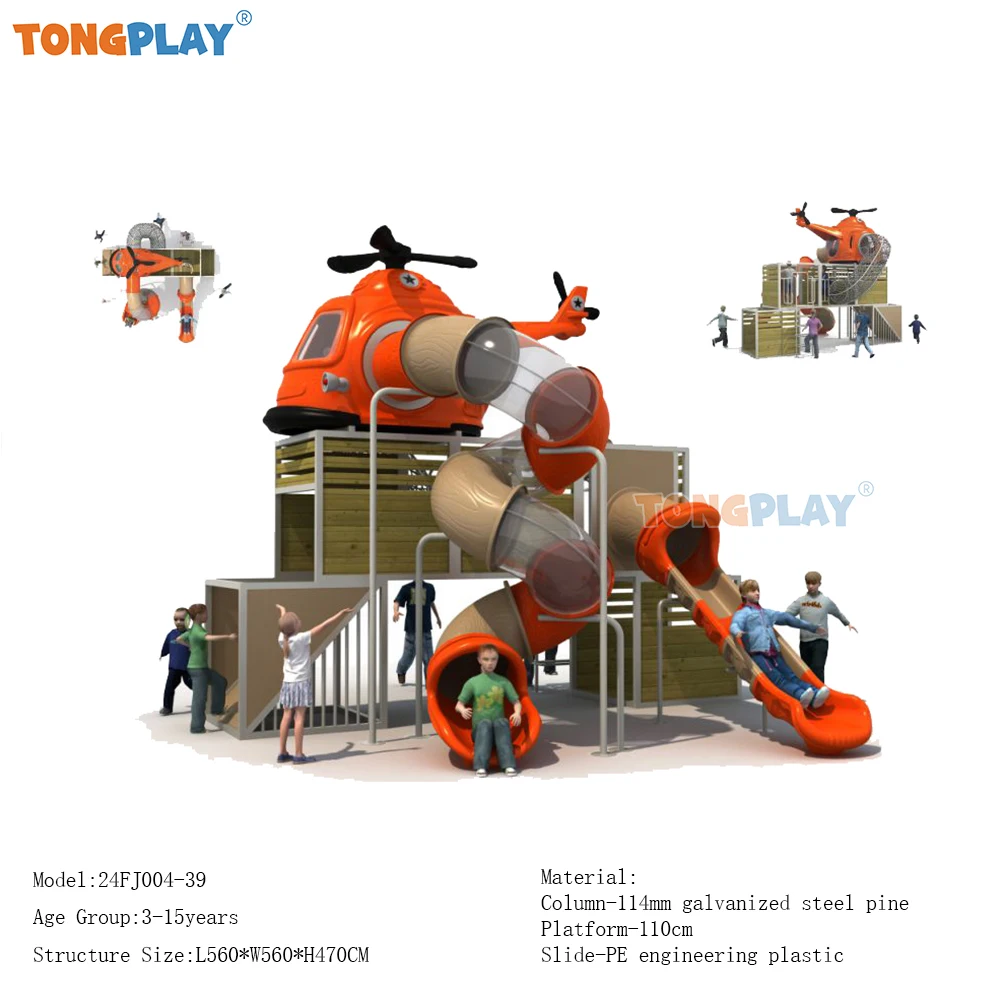 Tong Play Factory high sales outdoor beach i bambini giocano a scivolo in plastica asilo nido al coperto centri commerciali attrezzature da gioco