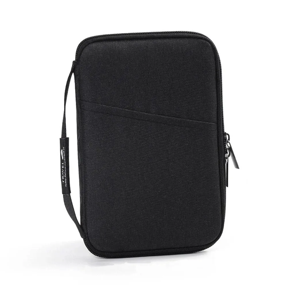 

Travel Accessories Travel Wallet Ticket Holder OX Cloth Family Passport Holder Passport Protective Cover Zipper Document Case