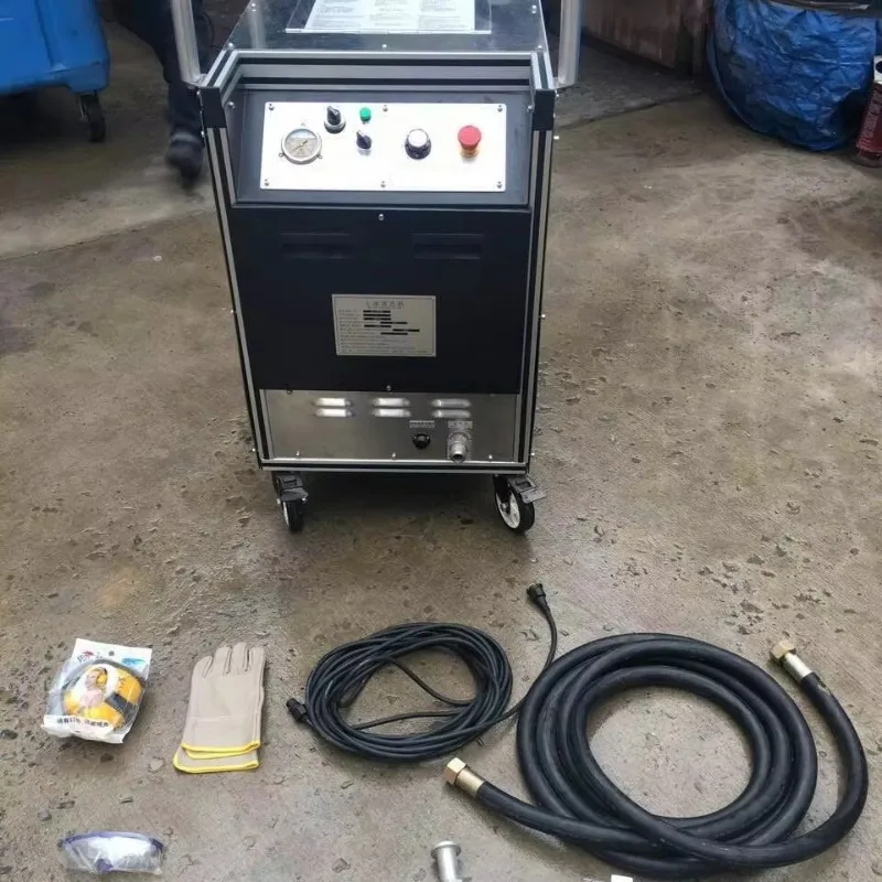 

Dry Ice Cleaner Machine Industrial Portable Surface Cleaning High Pressure Carbon Removal Equipment