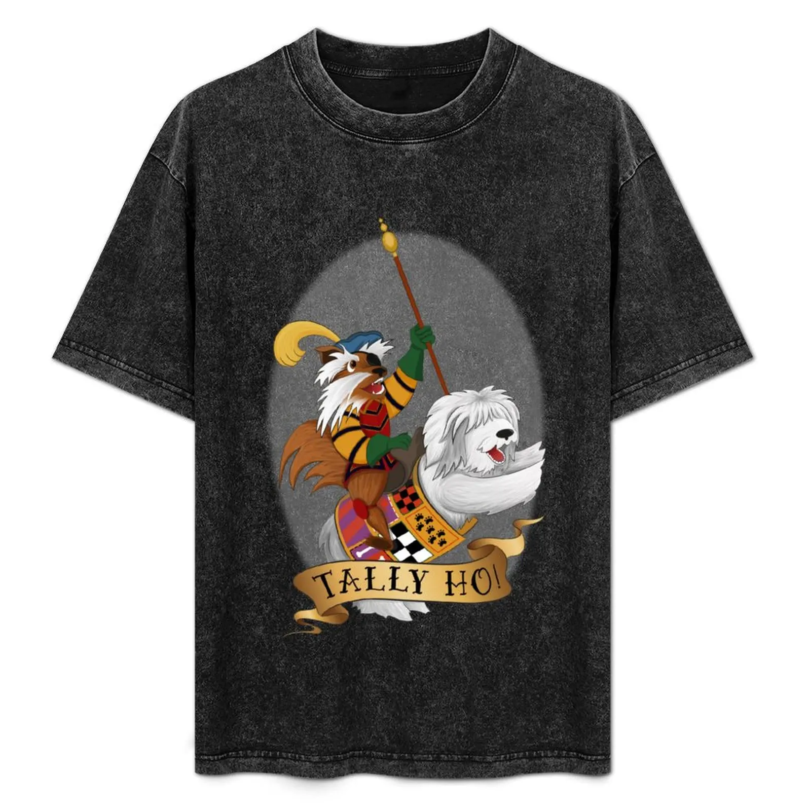 ¡Tally Ho! Camiseta Básica de Corte Cómodo para Hombre