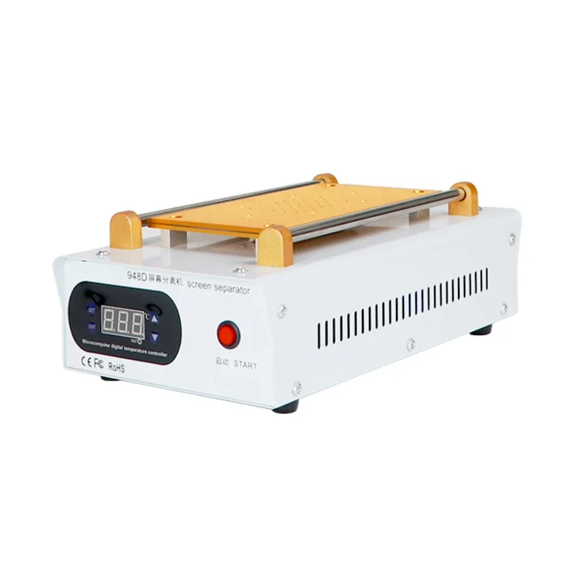 948D new mobile phone screen separator screen disassembly machine vacuum heating plate repair pop screen repair thermostat