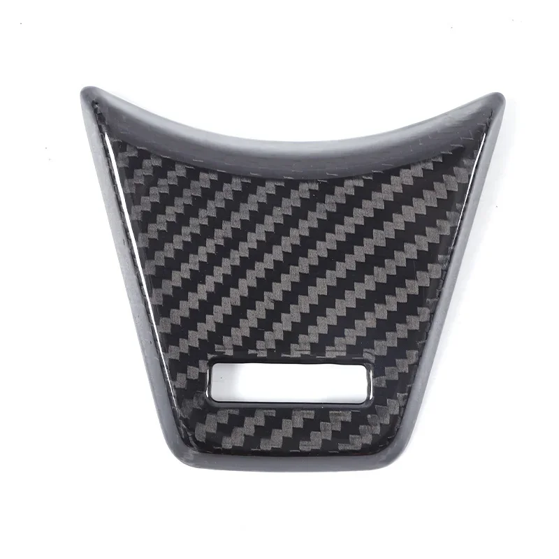 For Subaru WRX 2022+ Car Steering Wheel Chin Decorative Cover Real Carbon Fiber Interior Accessories 1 Pcs