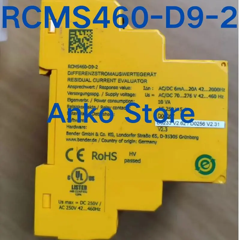 RCMS460-D9-2 Insulation Monitoring Instrument