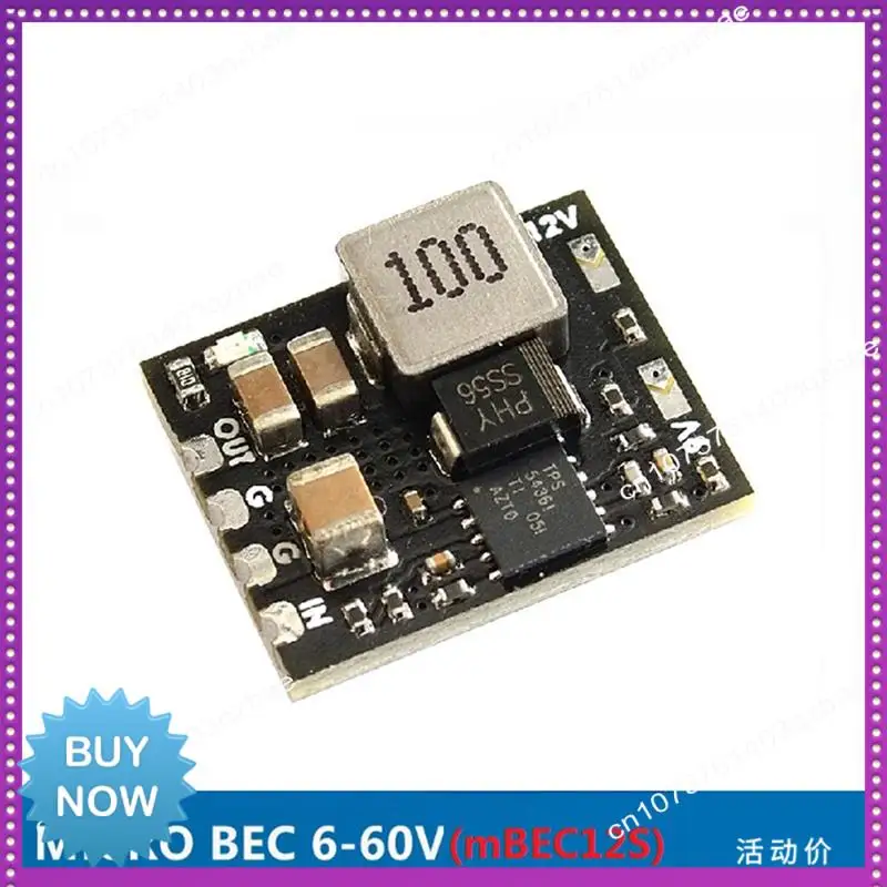 

Hot Ltem MICRO BEC 6-60V To 5V/9V/12V Step-Down Regulator Module For FPV Racing Drone RC Model Airplane Helicopter