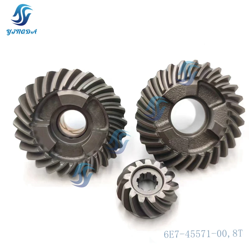 

Комплект шестерен для Yamaha и комплект шестерен для 2-тактного лодочного двигателя Hidea 15HP 15F 6E7-45560-01 63V-45551-00 6E7-45571-00