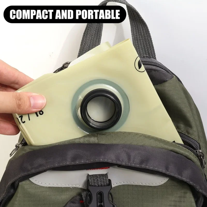 Imagem -05 - Bolsa de Água Portátil com Torneira para Acampar Recipiente de Água Dobrável Bolsa Dobrável com Alça Suprimentos para Camping 8l