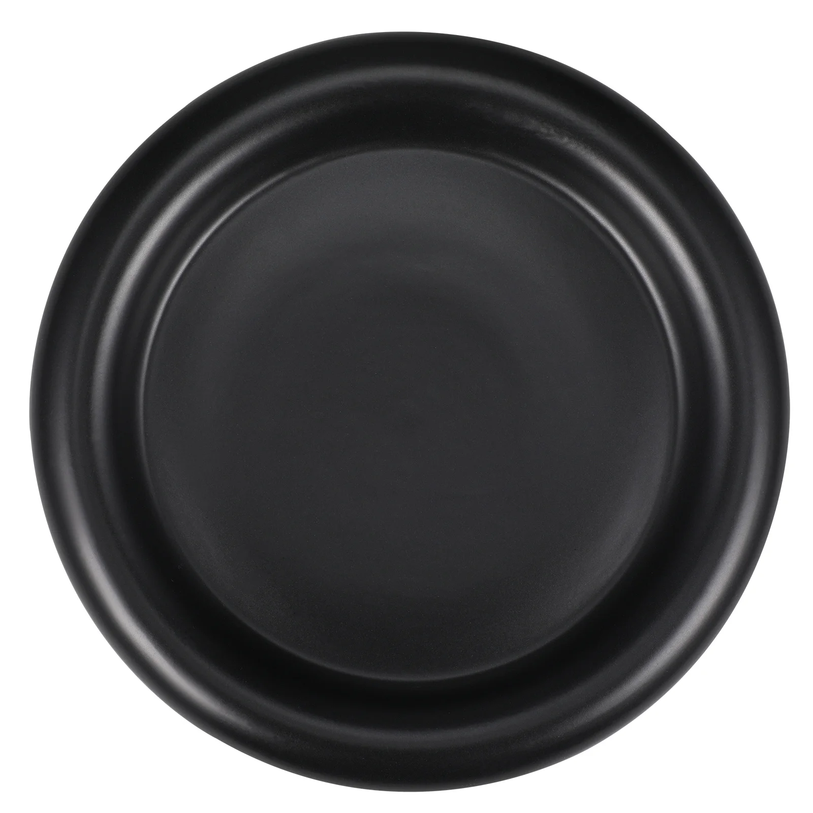 Plate Ceramic Salad Serving Plates Fruit Tableware Dining Black Ceramics Porcelain Dinner